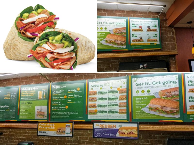 Subway Menu