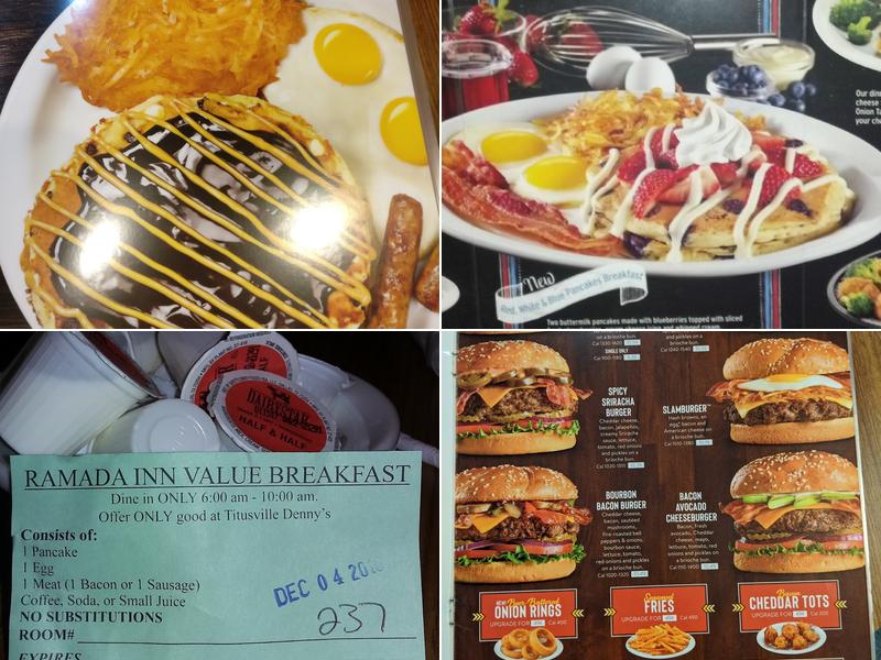 Denny's Menu