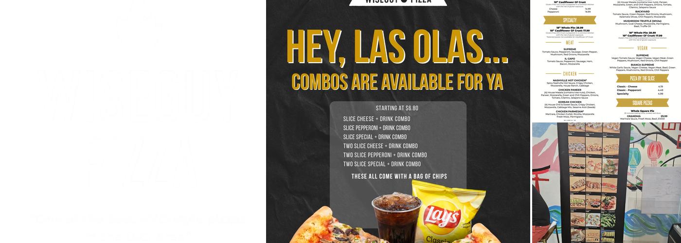 Wiseguy Pizza Menu
