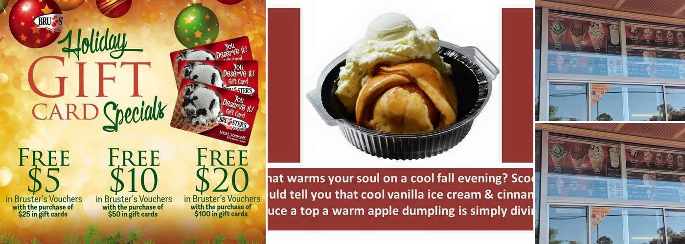 Bruster's Real Ice Cream Menu