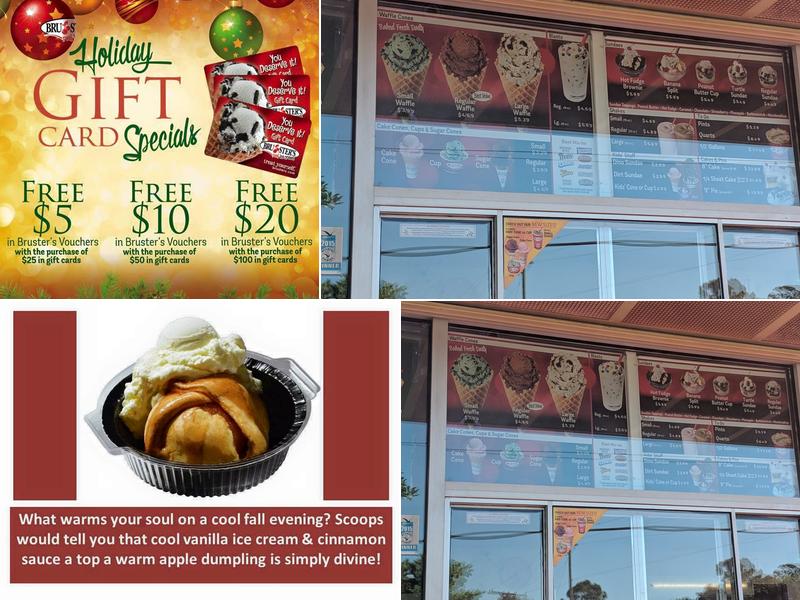 Bruster's Real Ice Cream Menu