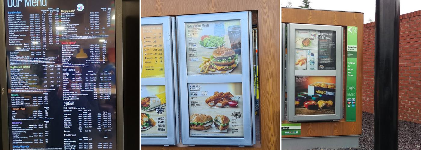 McDonald's Menu