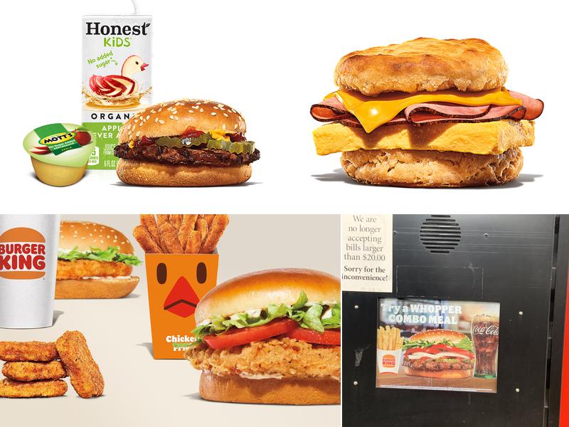 Burger King Menu