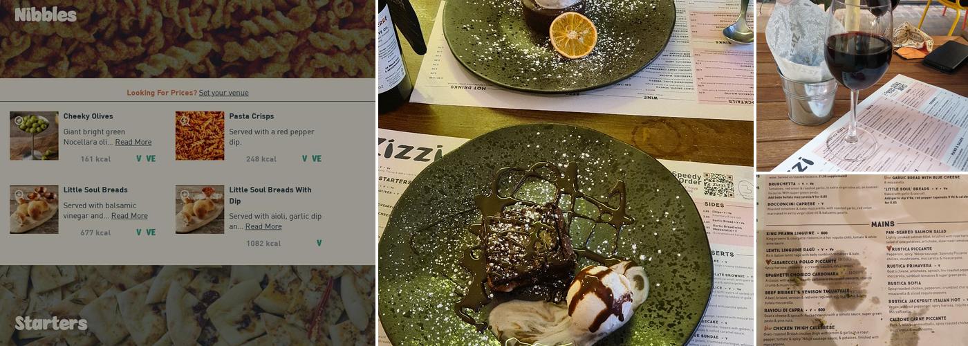 Zizzi - Sheffield Leopold Square Menu