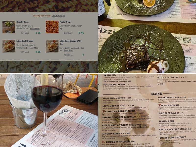 Zizzi - Sheffield Leopold Square Menu