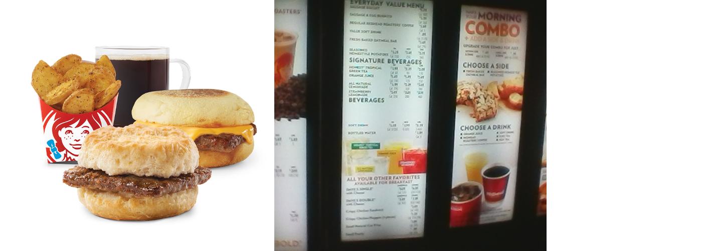 Wendy's Menu