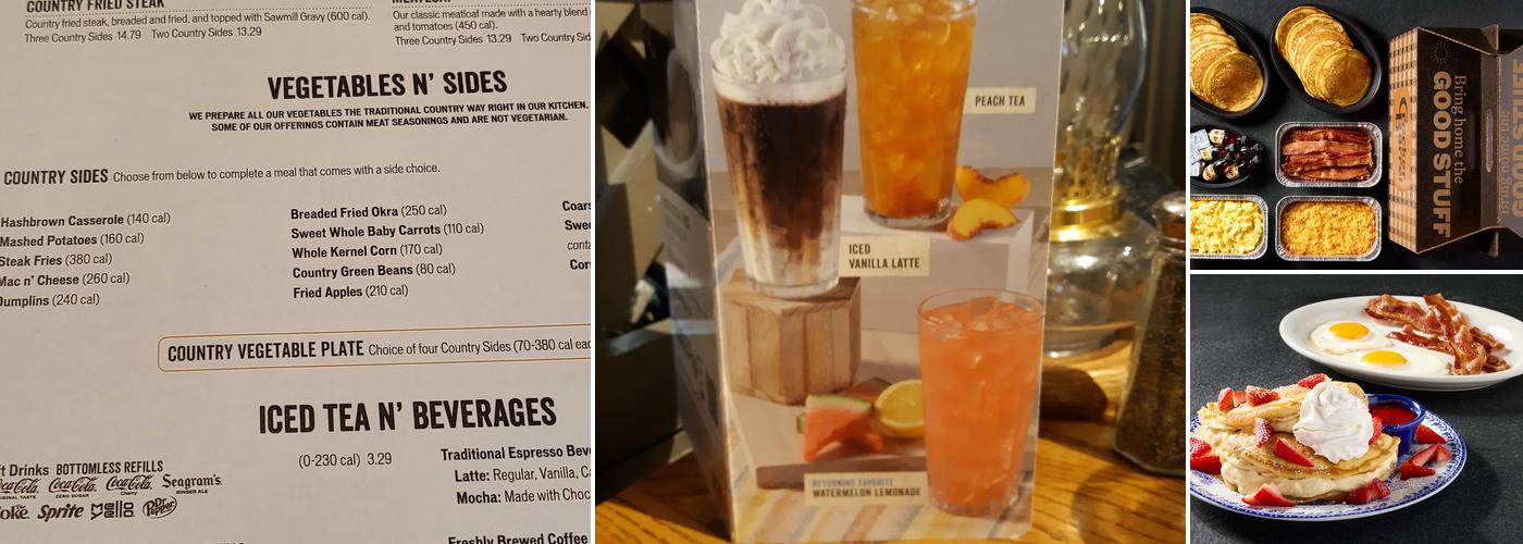 Cracker Barrel Old Country Store Menu