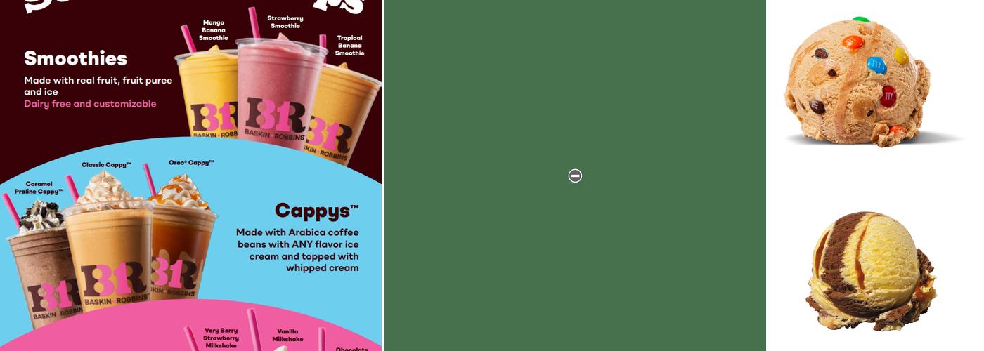 Baskin-Robbins Menu