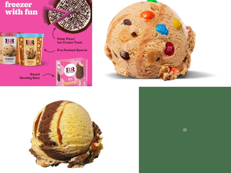 Baskin-Robbins Menu