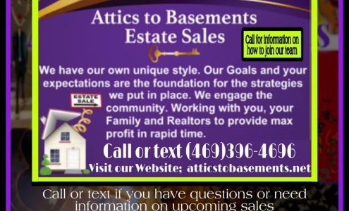 Attics To Basements Est Sales