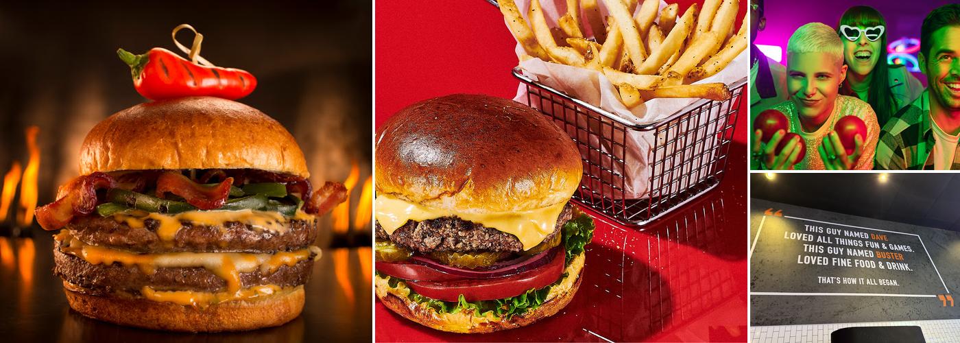 Dave & Buster's Islandia Menu