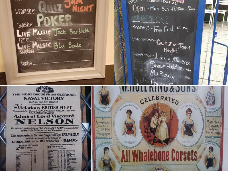 The Queens Arms Menu