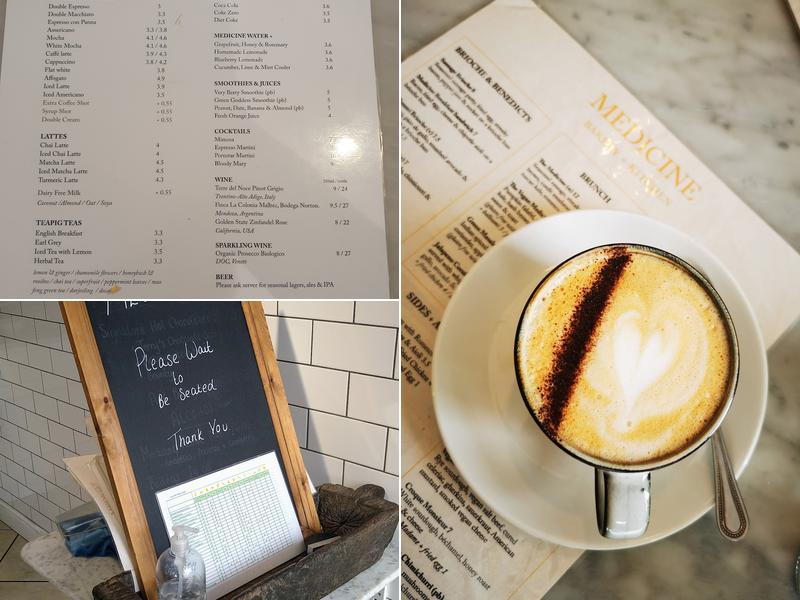 Medicine Kitchen and Bakery Menu