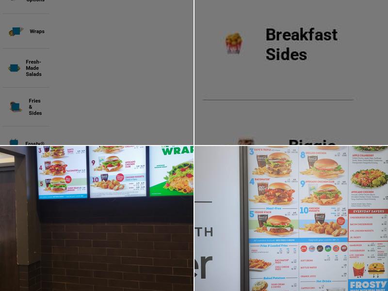 Wendy's Menu