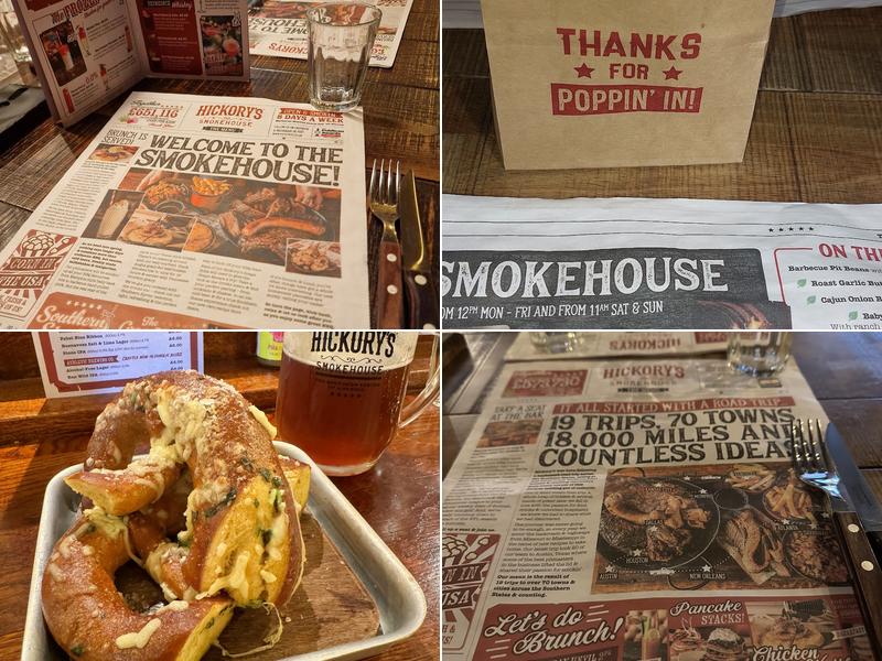 Hickory's Smokehouse Earlswood Menu