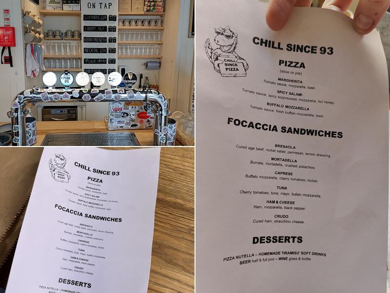 Chill Since '93 - Covent Garden Menu