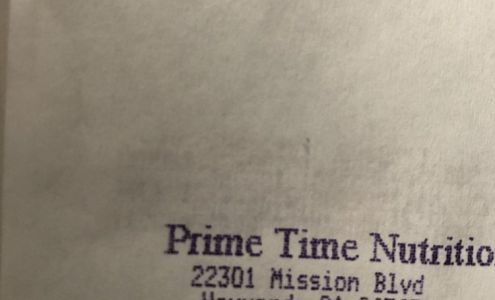 Prime Time Nutrition