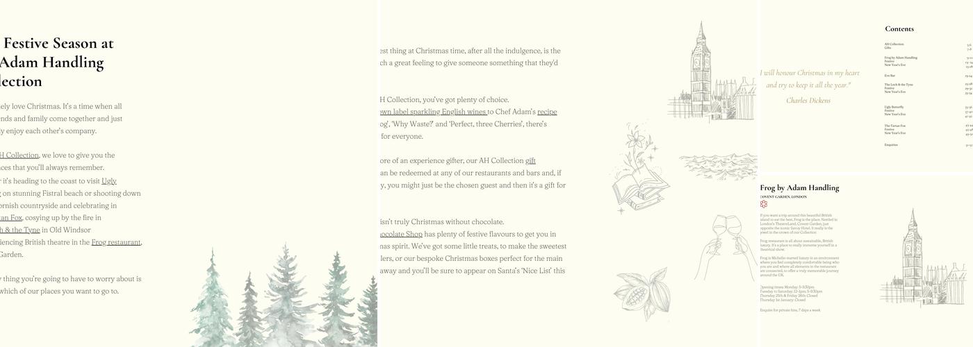 The Tartan Fox by Adam Handling Newquay Menu