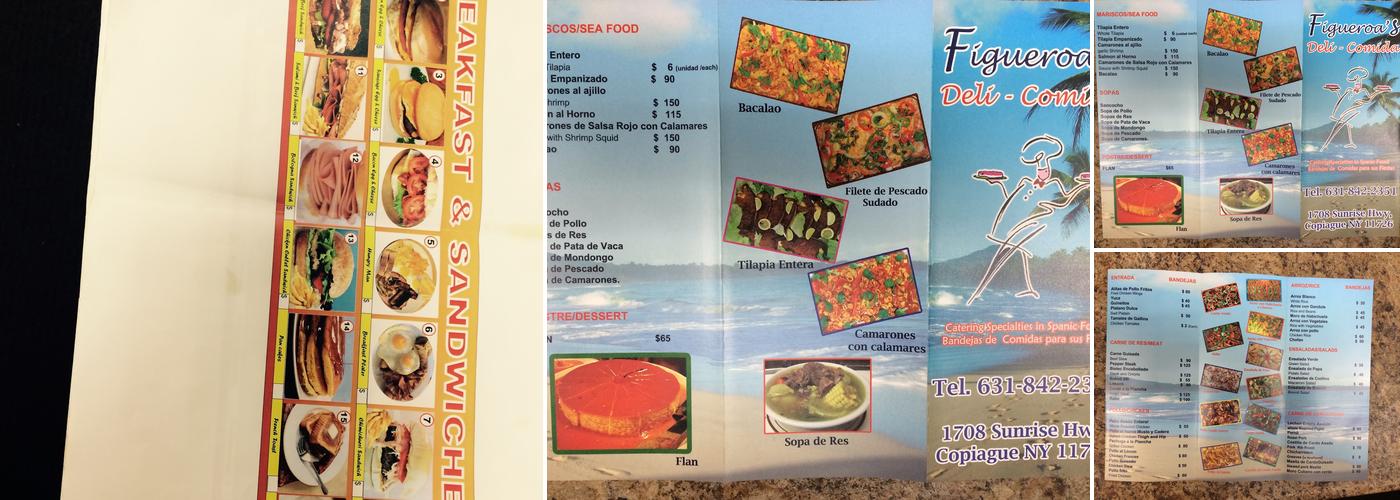 R&J Grocery & Deli Menu