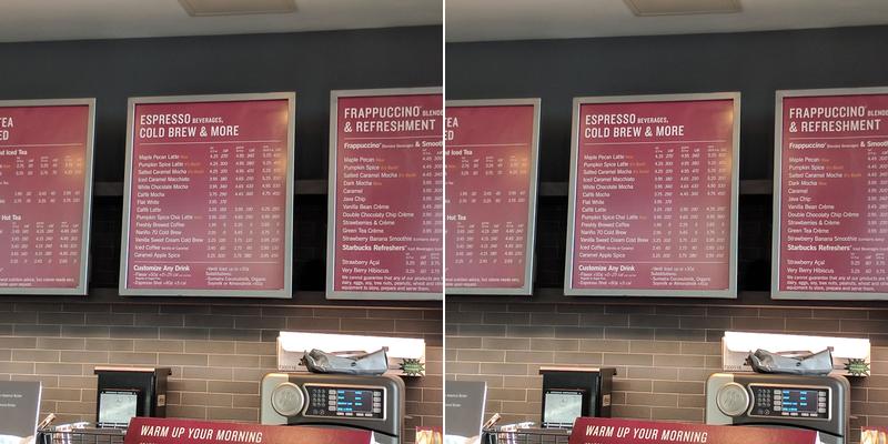Starbucks Menu