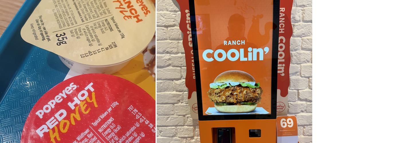 Popeyes Louisiana Chicken Menu