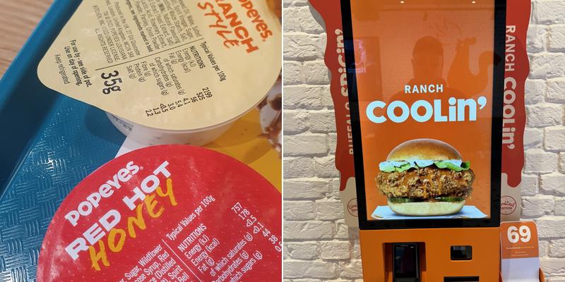 Popeyes Louisiana Chicken Menu