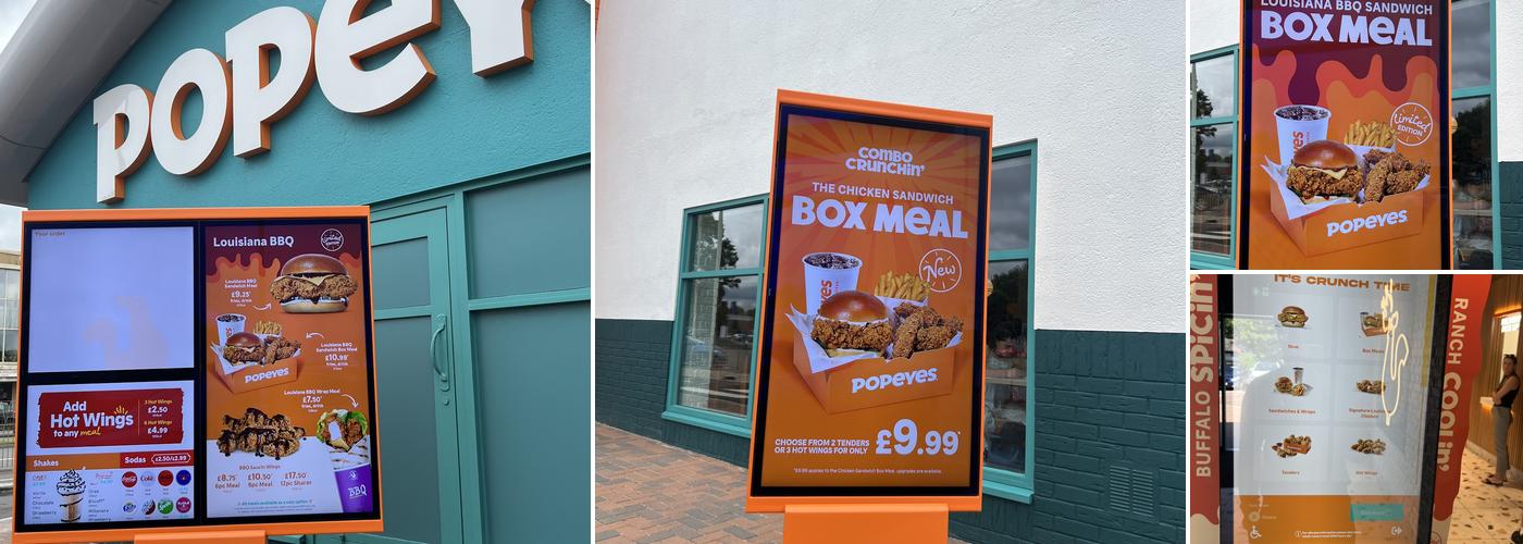 Popeyes Louisiana Chicken Menu