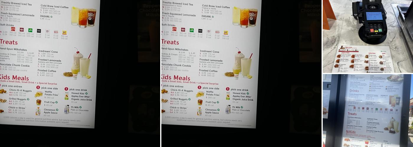 Chick-fil-A Menu
