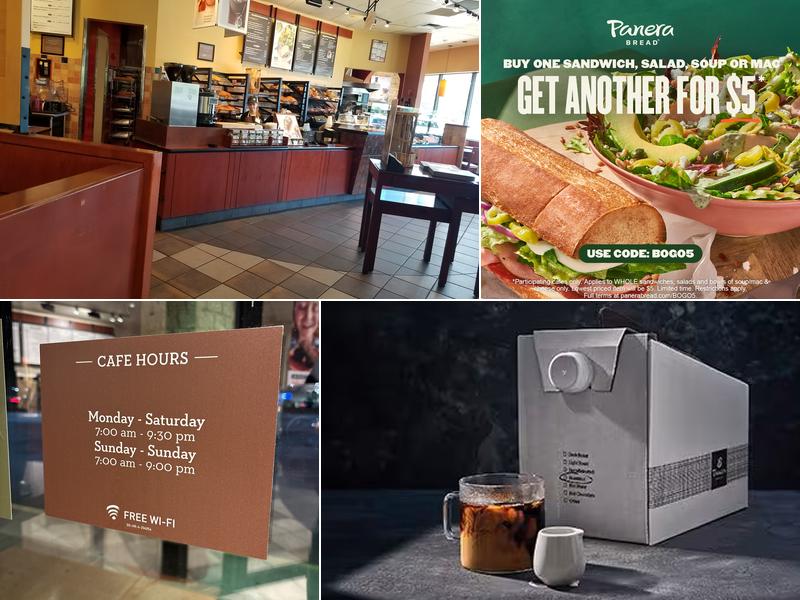 Panera Bread Menu