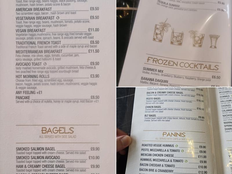 La Plaza Bistro Menu