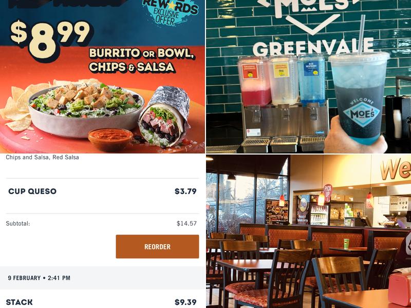 Moe's Southwest Grill Menu