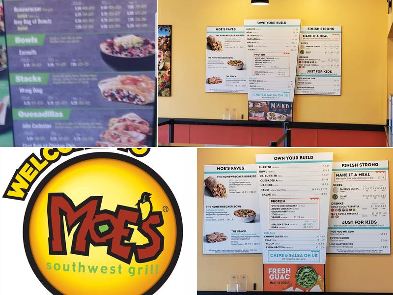 Moe's Southwest Grill Menu