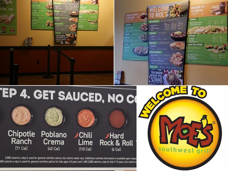Moe's Southwest Grill Menu