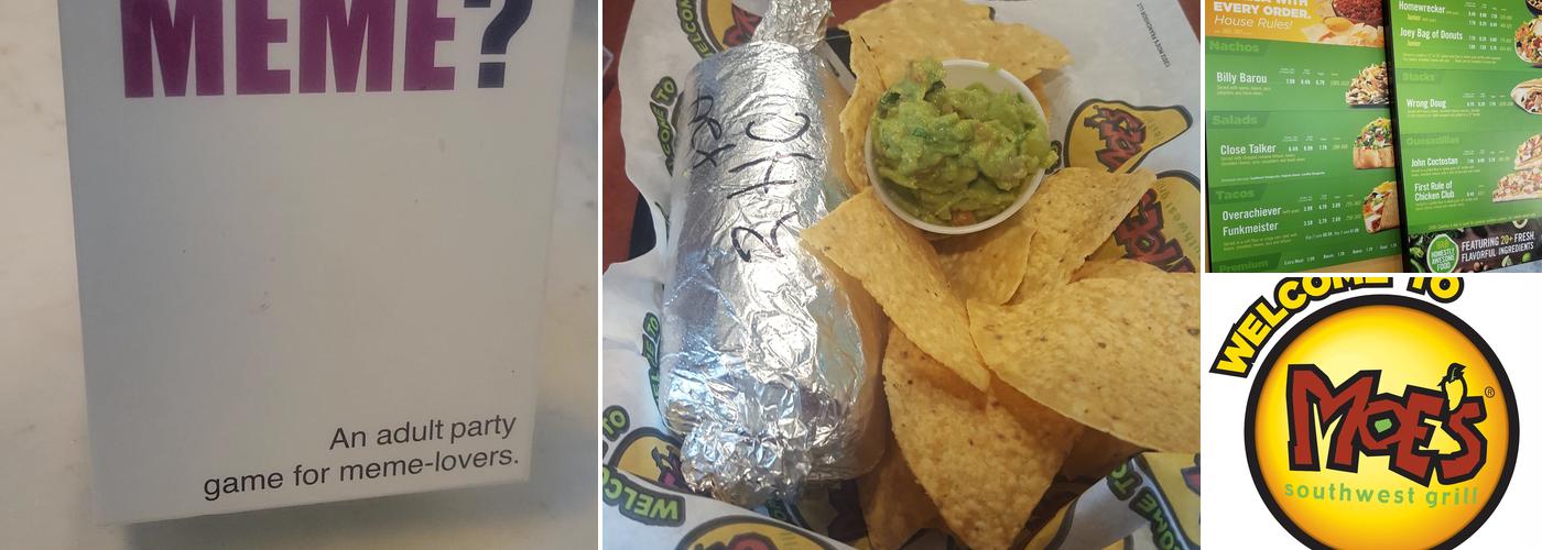 Moe's Southwest Grill Menu