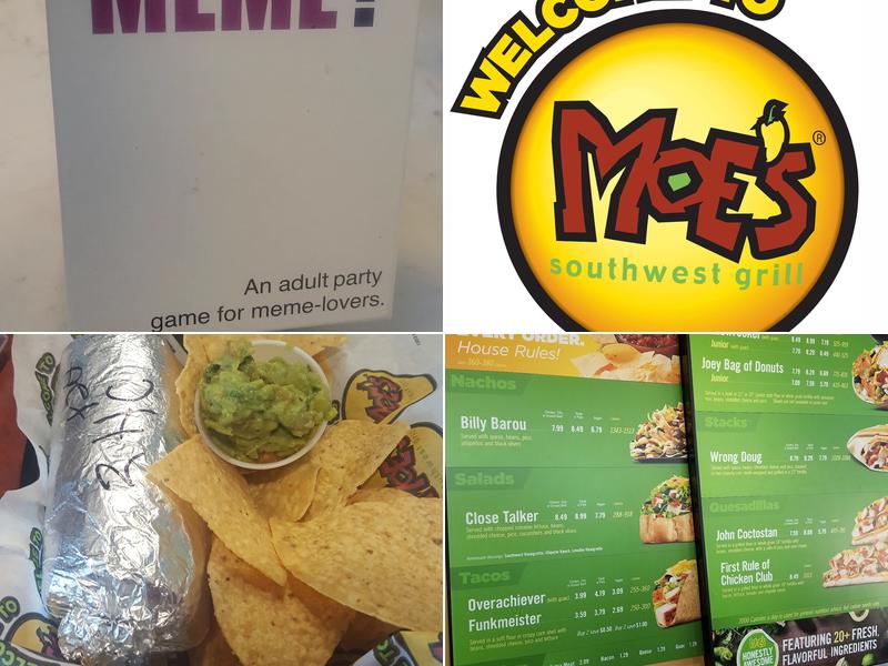 Moe's Southwest Grill Menu