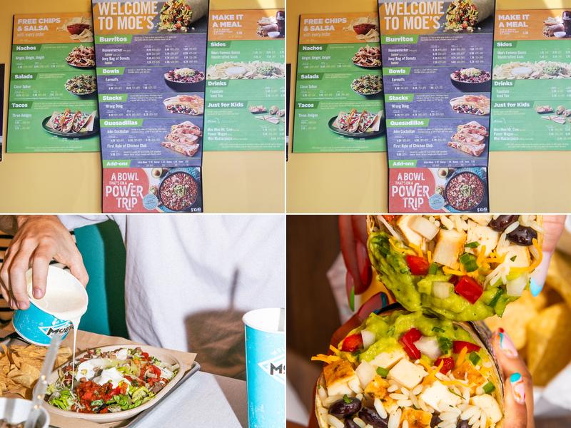 Moe's Southwest Grill Menu