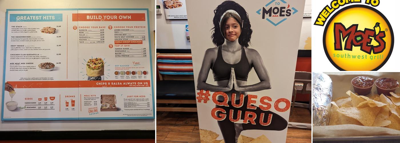 Moe's Southwest Grill Menu