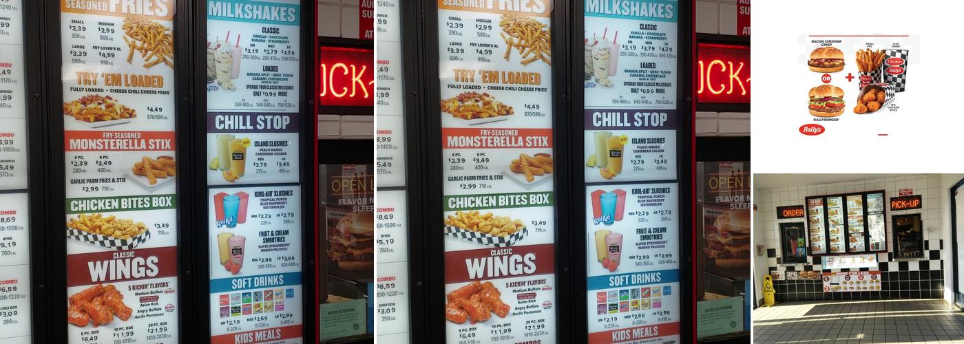 Checkers Menu