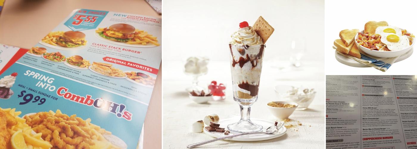 Friendly's Menu