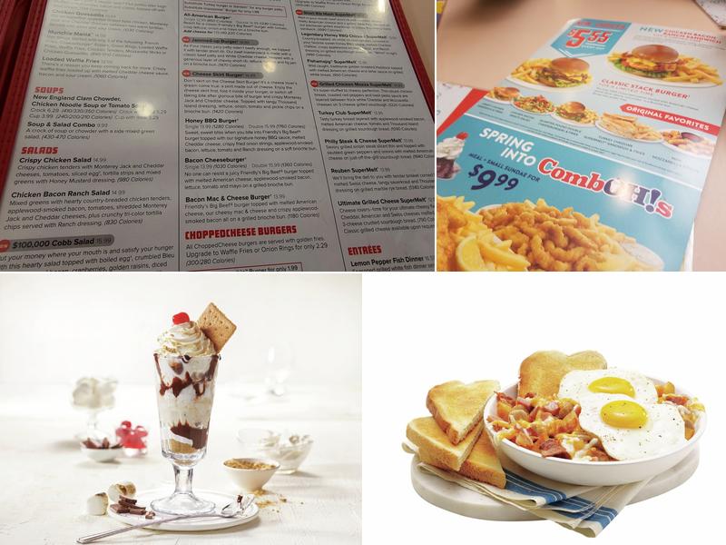 Friendly's Menu