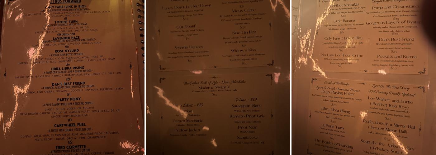 HiLot Menu