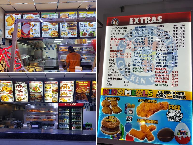 Chicken World Sutton Menu