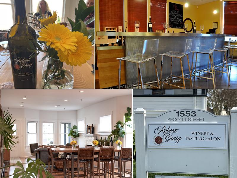 Robert Craig Winery Tasting Salon 1553 2nd St, Napa