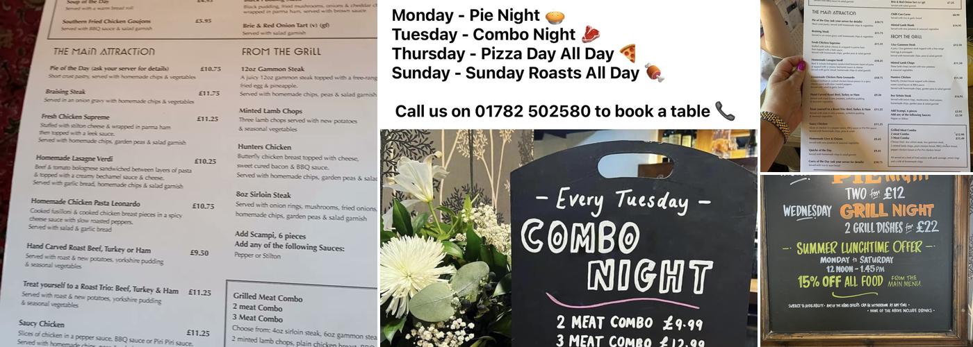 The Travellers Rest Menu