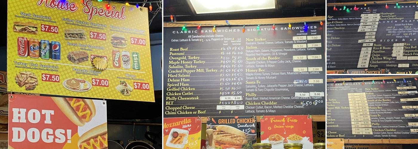 Felo Deli Corporation Menu