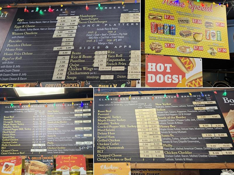 Felo Deli Corporation Menu