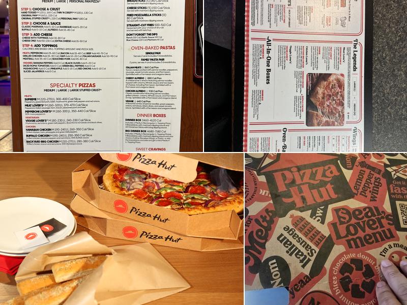 Pizza Hut Menu