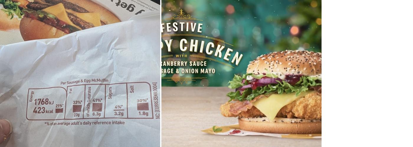 McDonald's Long Eaton Menu