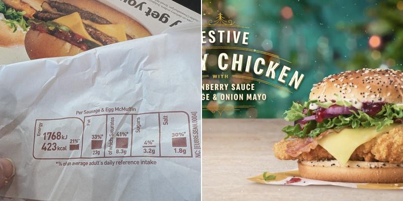 McDonald's Long Eaton Menu