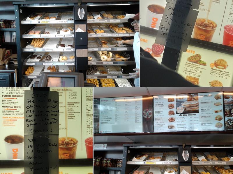 Dunkin' Menu